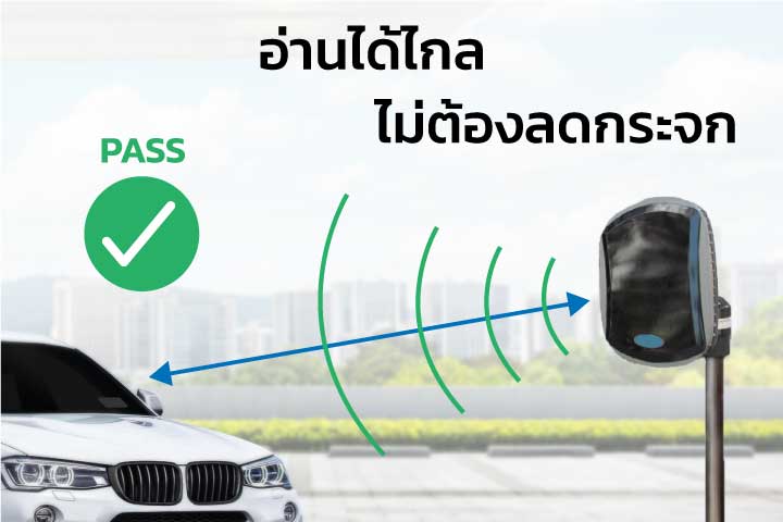 ระบบไม้กั้นอีซี่พาส easy pass