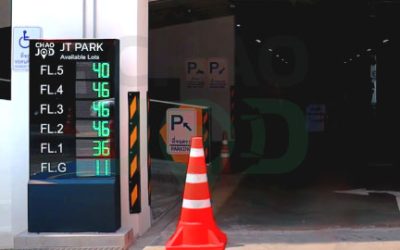 ระบบนำทางที่จอดรถ อัจฉริยะ  Smart Parking Guidance System