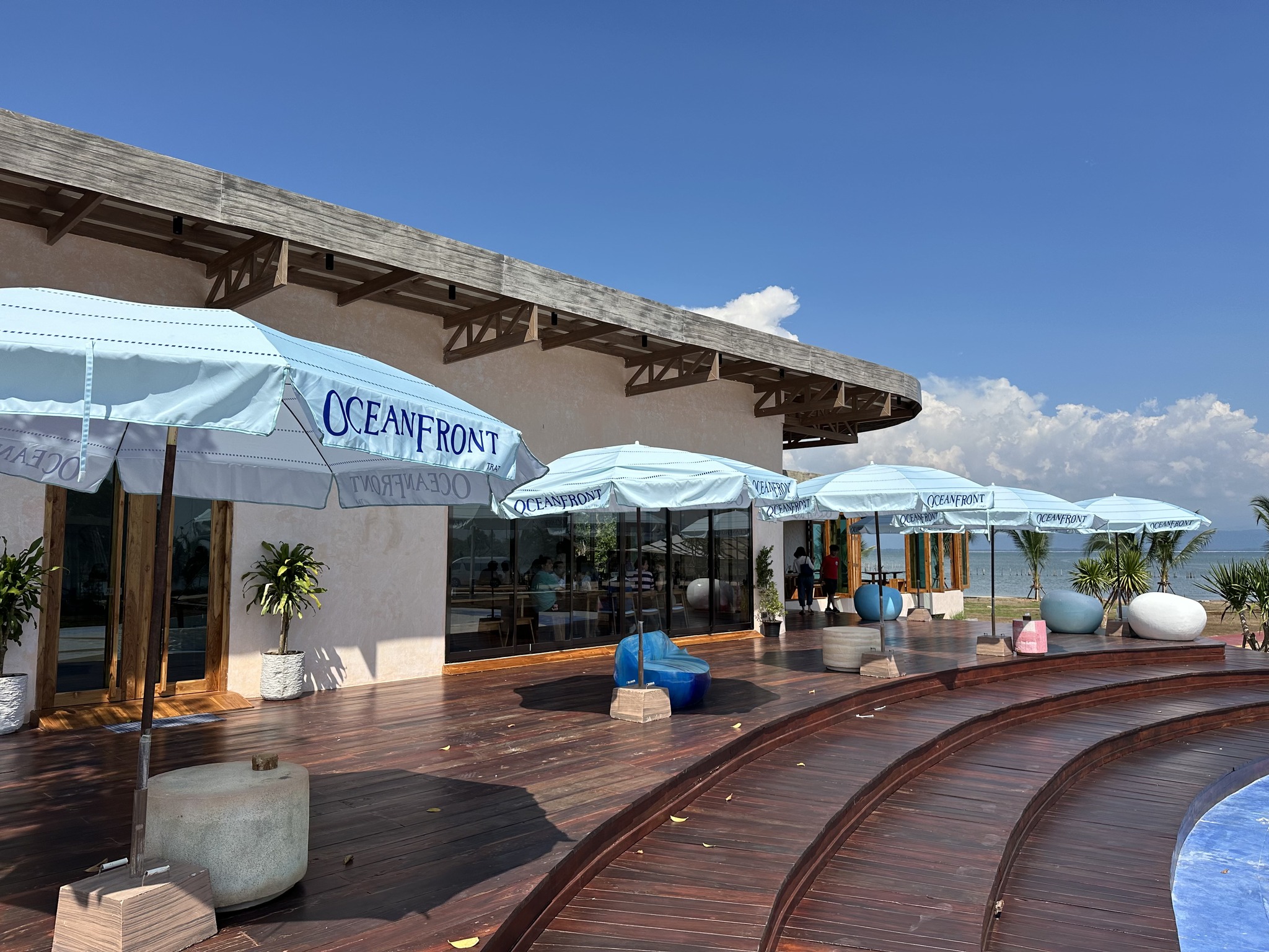 โอเชี่ยนฟร้อนท์ ที่จอดรถ รับฝากรถ ท่าเรือ แหลมศอก ไปเกาะกูด ตราด