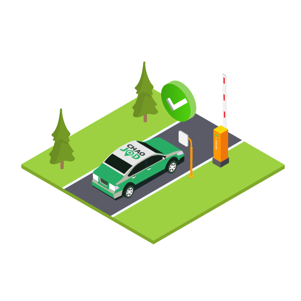 ระบบไม้กั้นรถยนต์ เข้าออกพื้นที่